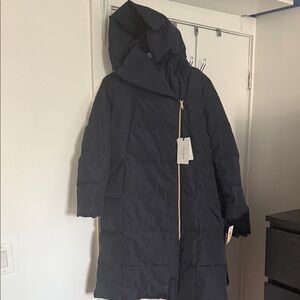 Cole Haan Navy Puffer Jacket